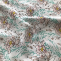 Desain Baru Floral Print Rayon Stock Lot Fabric